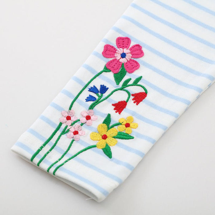 Toddler/Kid Girl Beautiful Flower Bouquet Design Leggings