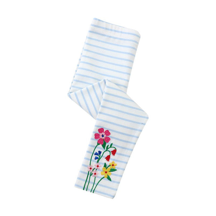 Toddler/Kid Girl Beautiful Flower Bouquet Design Leggings