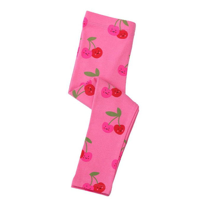 Toddler/Kid Girl Cartoon Cherries Design Leggings
