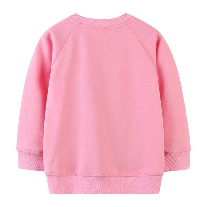 Toddler/Kid Girl Cartoon Mouse Pink Sweatshirt