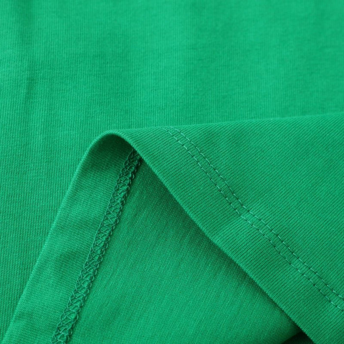 Toddler/Kid Girl Cats Design Green Long Sleeve Dress