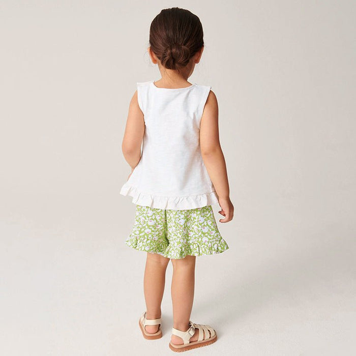 Toddler/Kid Girl Floral Top and Shorts Set