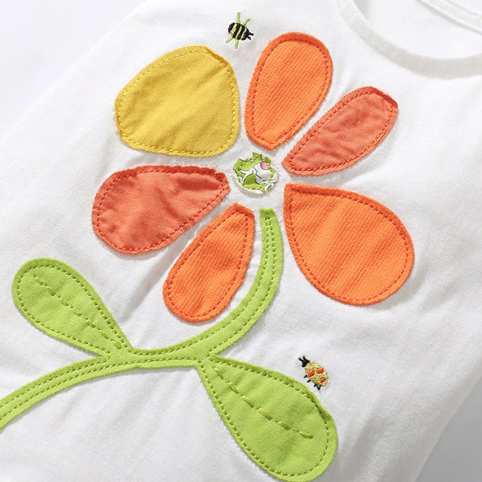 Toddler/Kid Girl Floral Top and Shorts Set