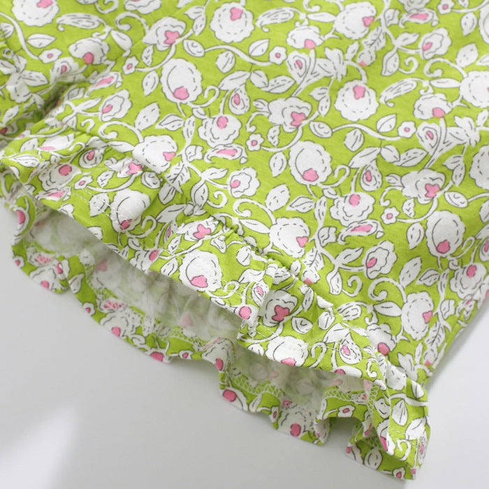 Toddler/Kid Girl Floral Top and Shorts Set