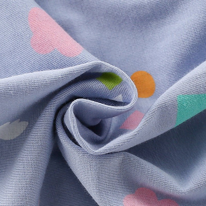 Toddler/Kid Girl Light Blue Cotton Summer Dress