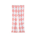 Toddler/Kid Girl Pink Argyle Design Leggings