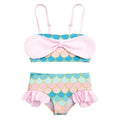 Toddler/Kid Girl Pink Mermaid 2-Piece Swimsuit
