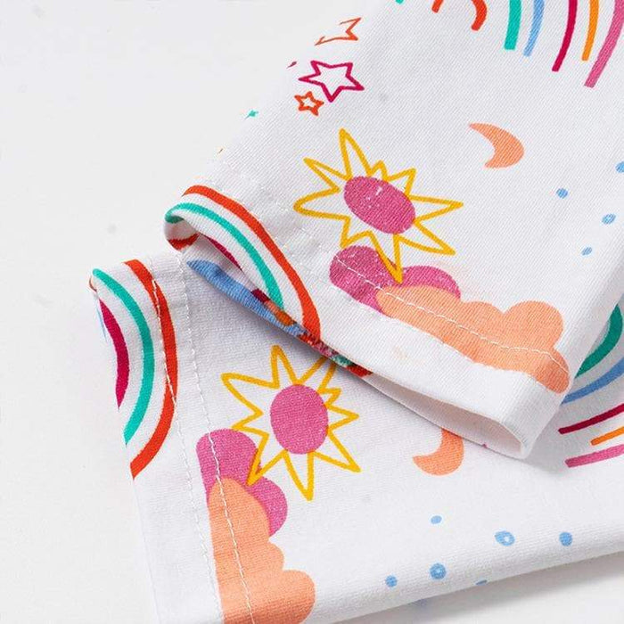 Toddler/Kid Girl Rainbow Pattern Leggings