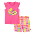 Toddler/Kid Girl Watermelon Print Top and Shorts Set