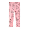 Toddler/Kid Girl's Ballerina Design Pink Leggings