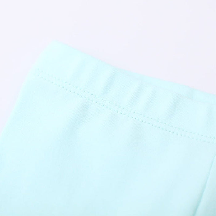 Toddler/Kid Girl's Blue Leggings with Rainbow and Unicorn Design