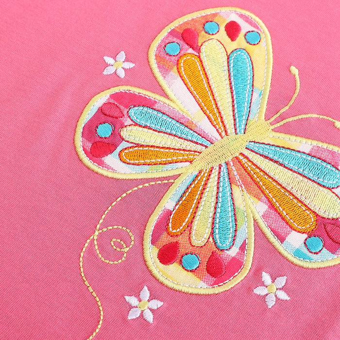 Toddler/Kid Girl's Butterfly Print T-shirt with Shorts Set