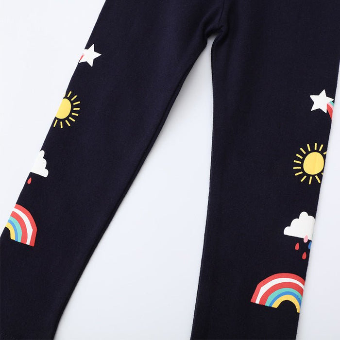 Toddler/Kid Girl's Cartoon Design Cotton Leggings
