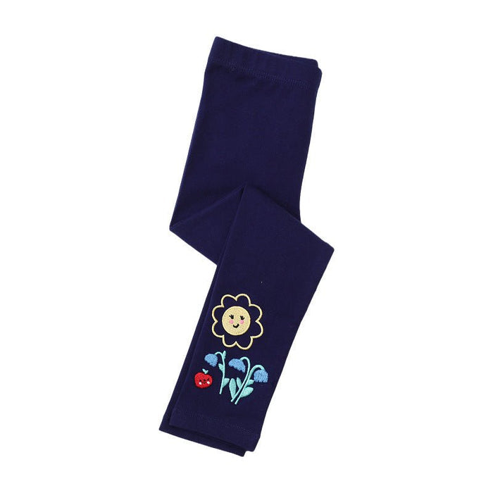 Toddler/Kid Girl's Cartoon Sunflowers Design Leggings