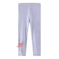 Toddler/Kid Girl's Dancing Girl Design Gray Leggings