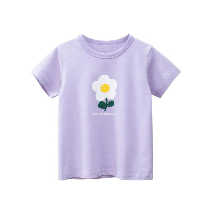 Toddler/Kid Girl's Floral T-shirt