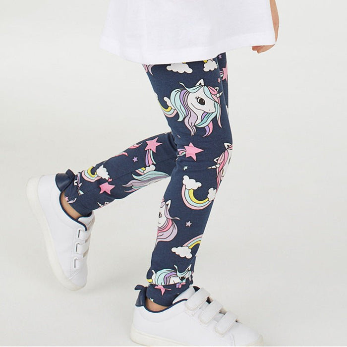 Toddler/Kid Girl's Lovely Unicorn Print Design Leggings