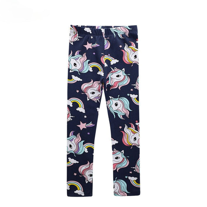 Toddler/Kid Girl's Lovely Unicorn Print Design Leggings