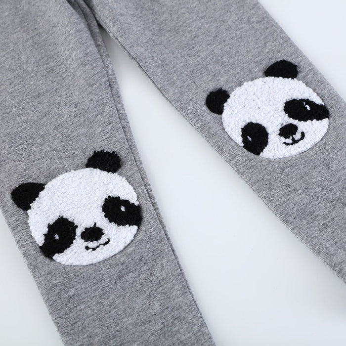 Toddler/Kid Girl's Panda Design Cartoon Leggings