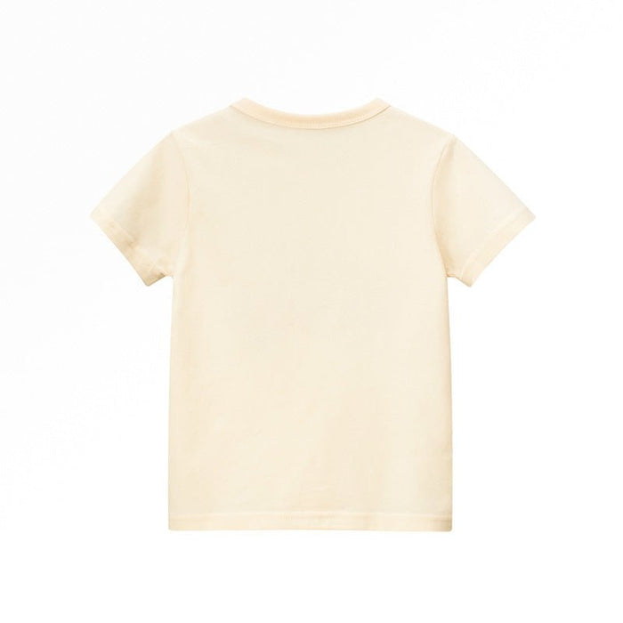 Toddler/Kid Girl's Short Sleeve Floral Design T-shirt for Summer