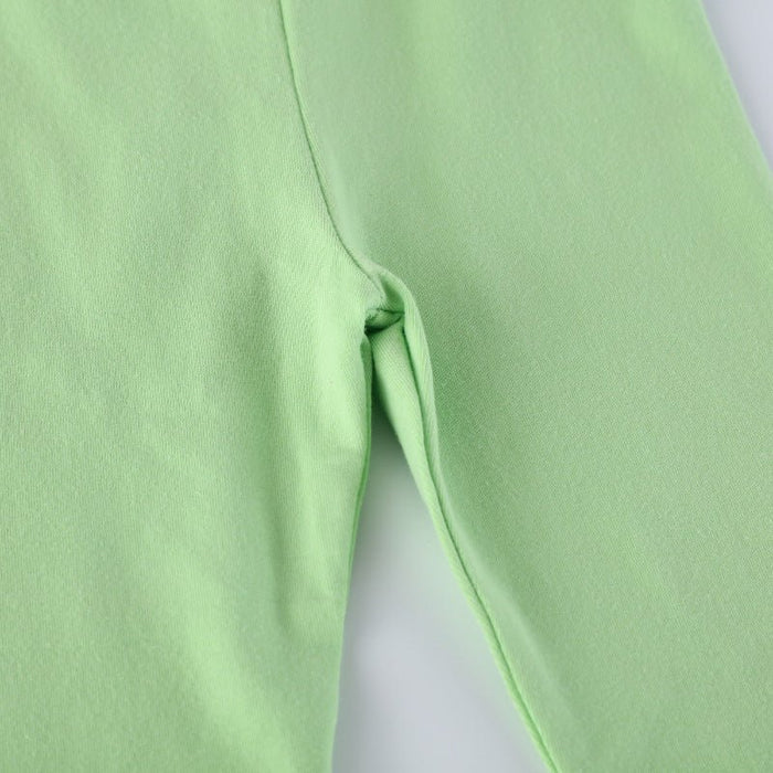 Toddler/Kid Girl's Unicorn and Butterfly Design Green Leggings
