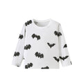 Toddler/Kid Halloween Bat Graphic Long Sleeve Tee