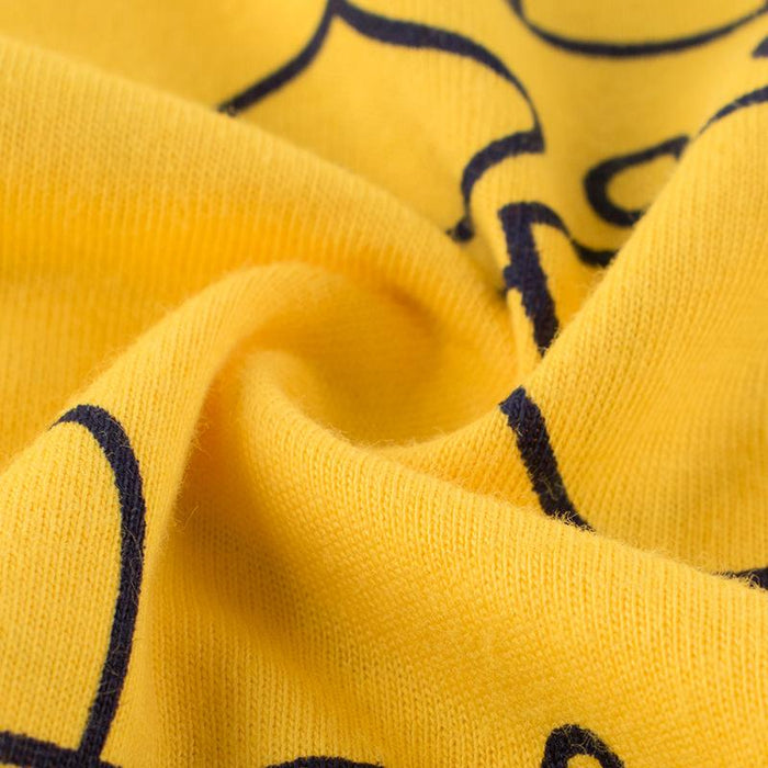 Toddler/Kid Planes Print Yellow T-shirt