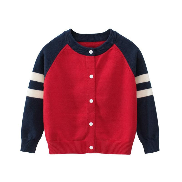 Toddler/Kid Stripes Casual Knit Sweater (2 colors)