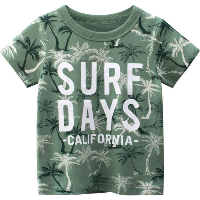 Toddler/Kid "Surf Days" Letter Print T-shirt