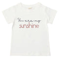 Toddler/Kid You Are My Sunshine Letter Print T-shirt