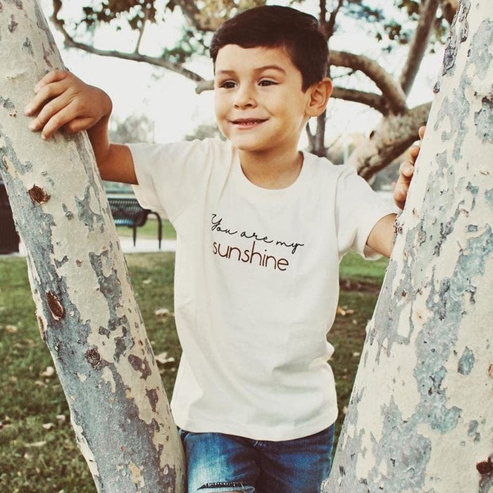 Toddler/Kid You Are My Sunshine Letter Print T-shirt