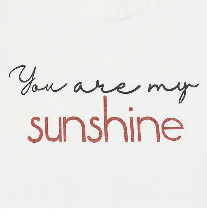 Toddler/Kid You Are My Sunshine Letter Print T-shirt
