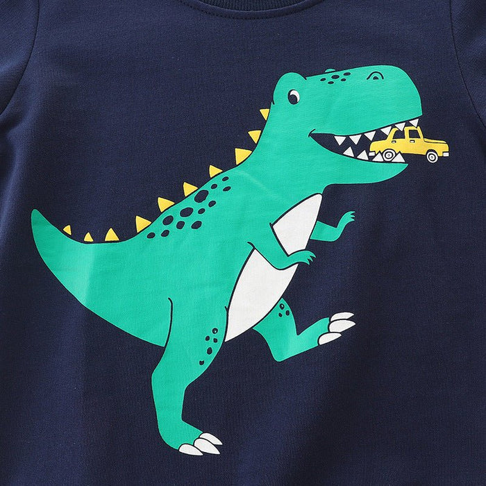 Toddler/Kid's Cute Dinosaur Print Sweatshirt