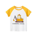Toddler/Kid's Cute Vehicle Prints T-shirt (3 designs)