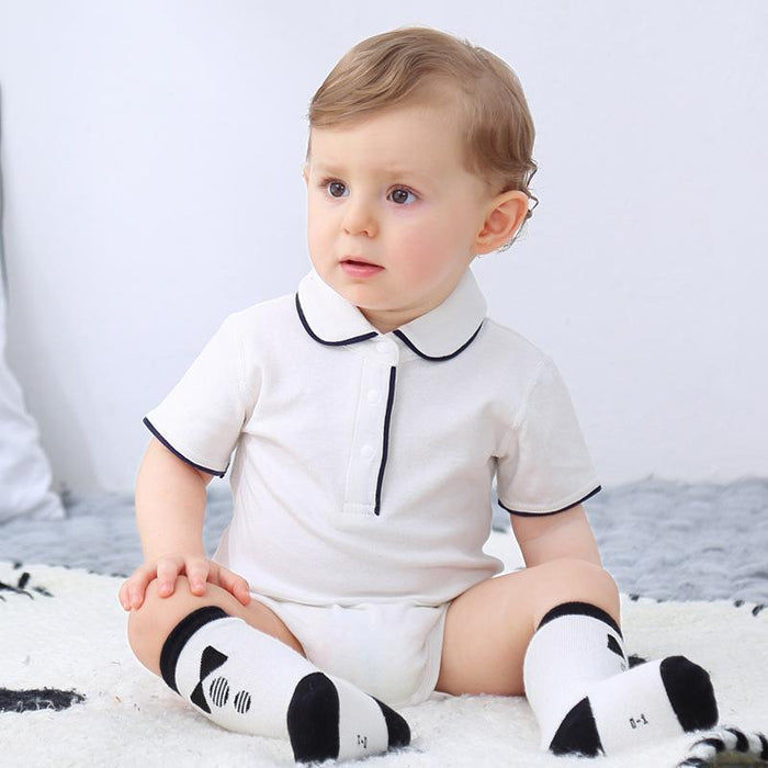 Unisex Baby's One-piece White Bodysuit