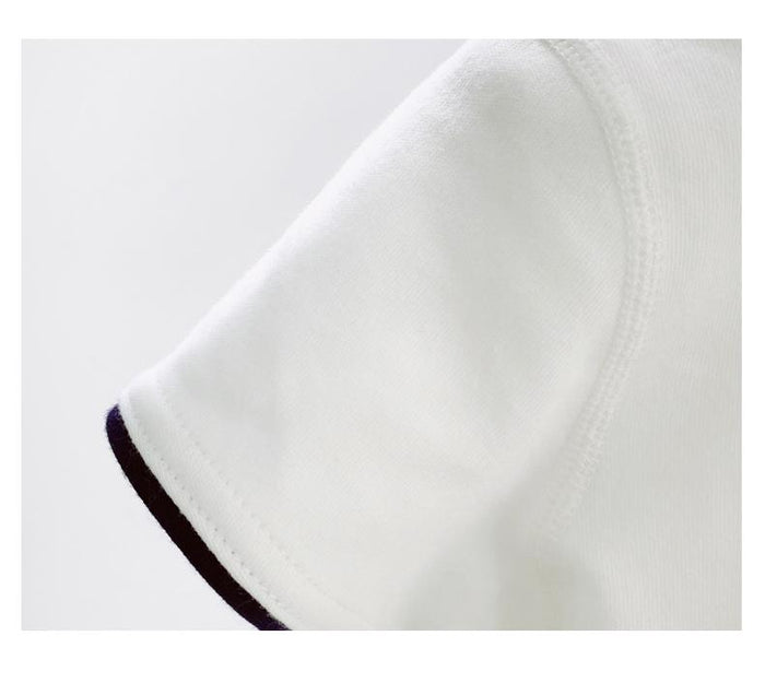 Unisex Baby's One-piece White Bodysuit