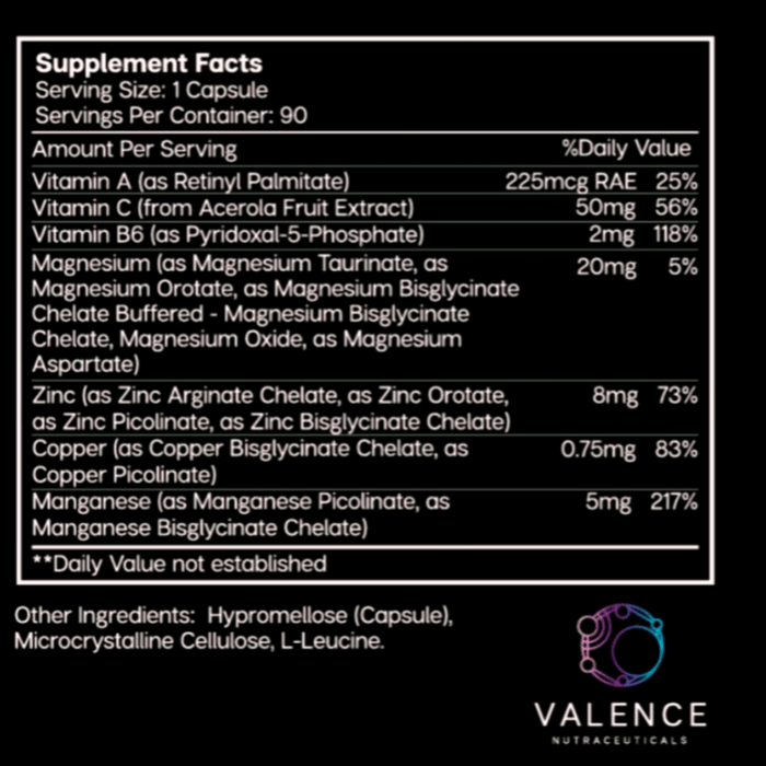 Valence Nutraceuticals Na/K Up Capsules