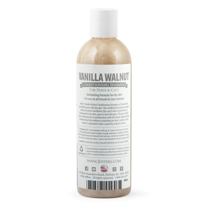 Vanilla Walnut Conditioning Pet Shampoo