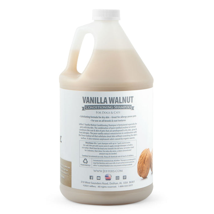 Vanilla Walnut Conditioning Pet Shampoo