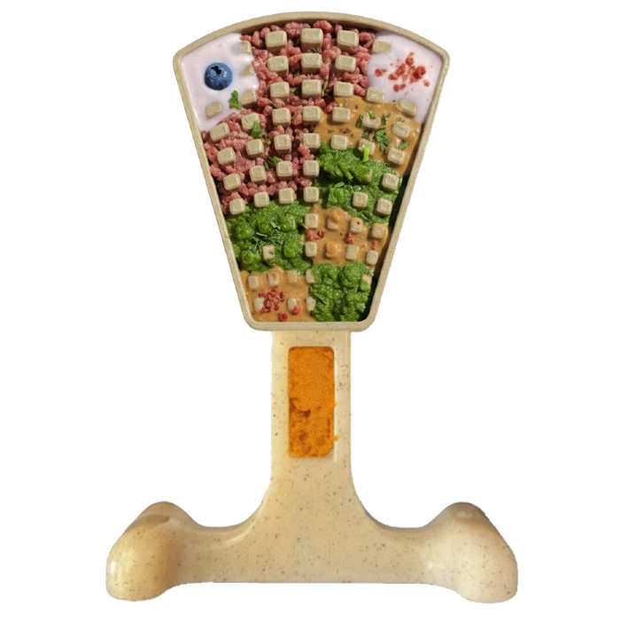 Waffle Tower Nylon Treat Toy
