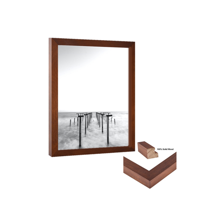 19x4 PIcture Frame Black Wood 19x4 Picture or poster print