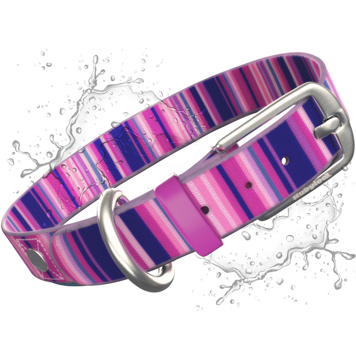 Small (fits neck size: 13-15" width: .75") / Pretty in Pink
