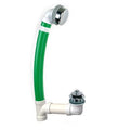 Watco FLEX924-LT-PVC-CP Lift & Turn "Flexible" Complete Bath Waste Chrome - NYDIRECT