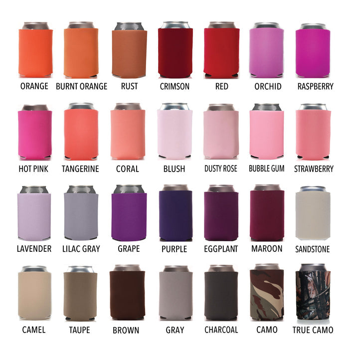 Wedding Can Cooler #241R - Custom Pet Illustration - Cheers - Wedding Favors, Beverage Holder, Wedding Favor, Can Holder, Pet Insulator