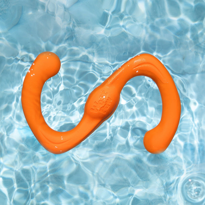West Paw Bumi Tug & Fetch Dog Toy — Flexible Toy for Gentle Chewers
