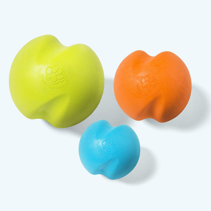 West Paw Jive Bouncy Dog Ball — Durable Fetch Toy for Tough Chewers
