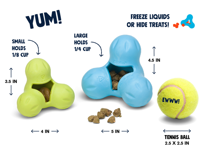 West Paw Tux Treat Dispensing Dog Toy — Built for Tough Chewers