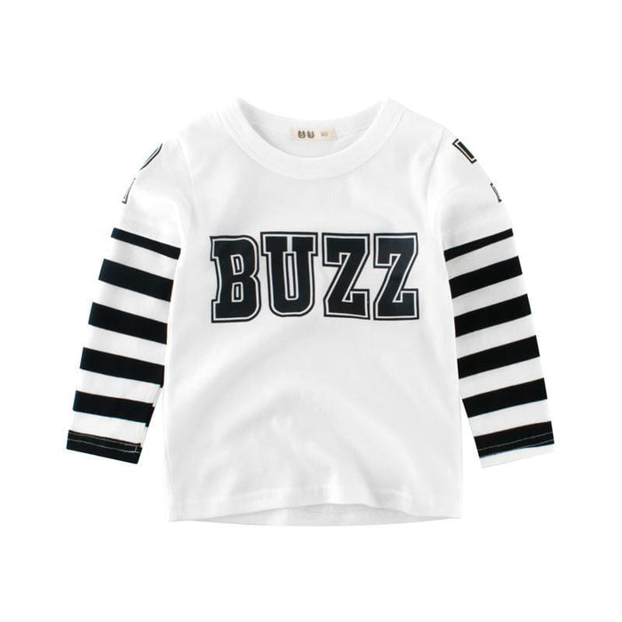 Toddler Boys "Buzz" Long Sleeve Sweatshirt - Kidsyard Greenland