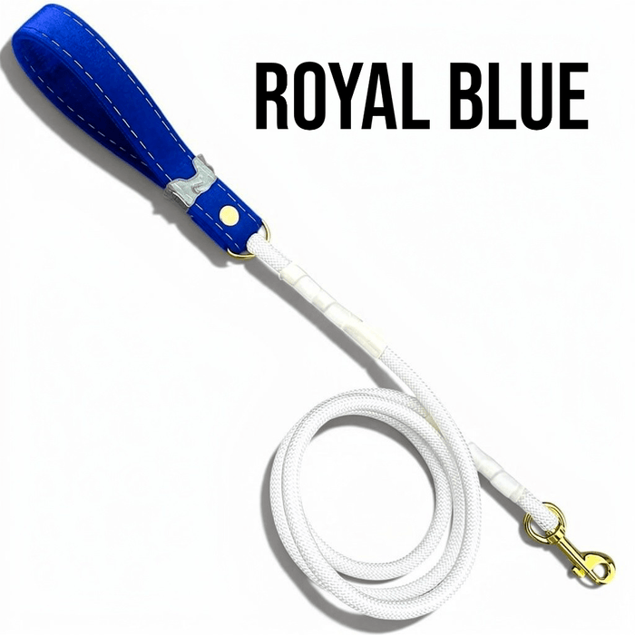 White Rope Dog Lead