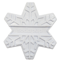 White Snowflake Nylon Treat Toy